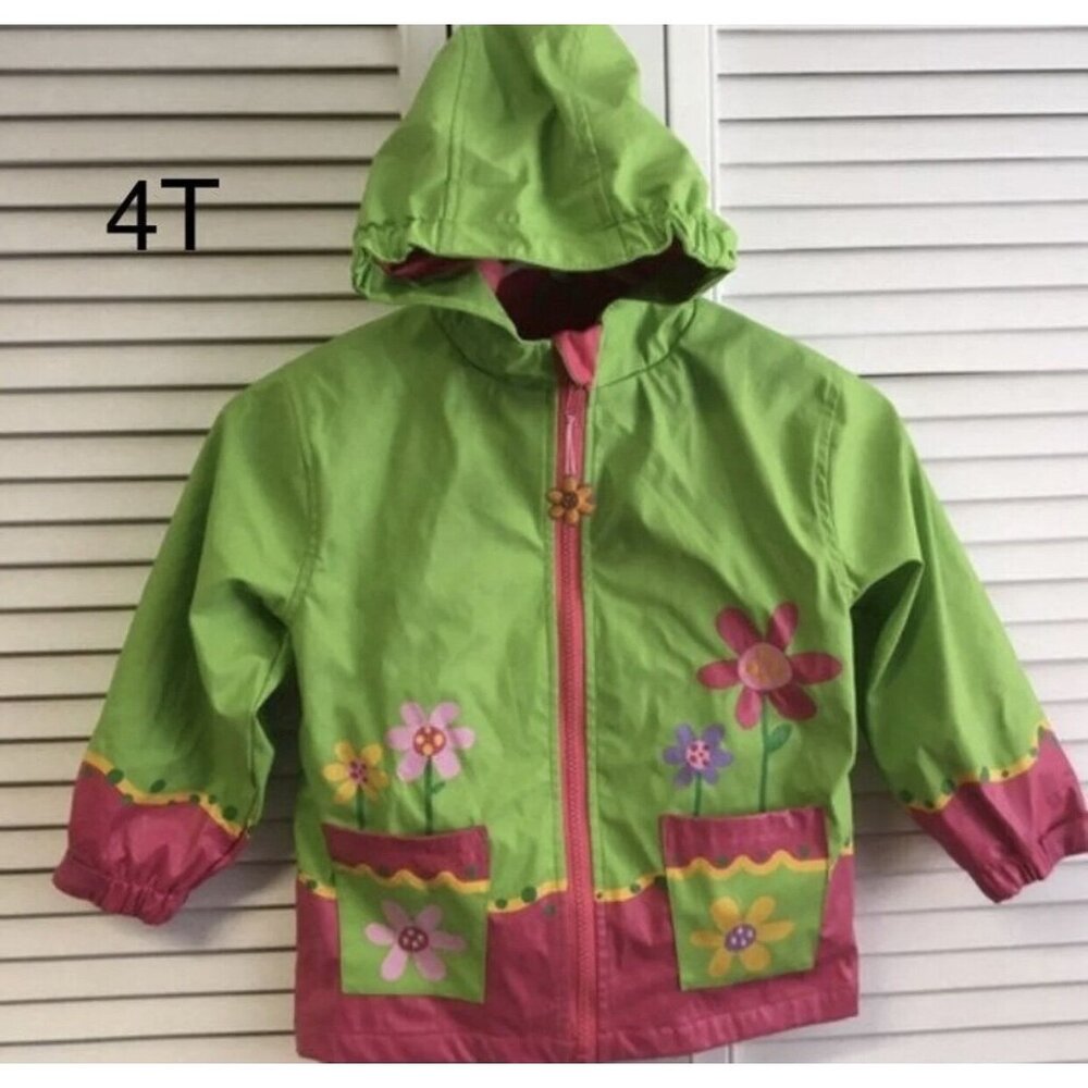 Raincoat 4T stephen joseph flowers